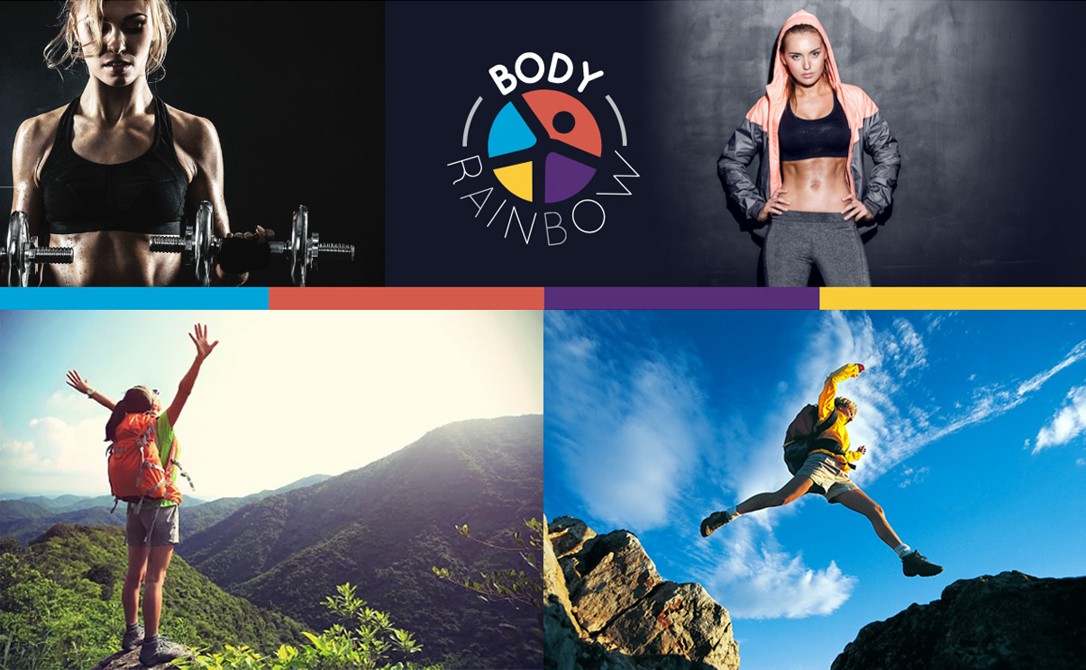 Body Rainbow - Logo - Identité visuelle - © design by Olivier Varma