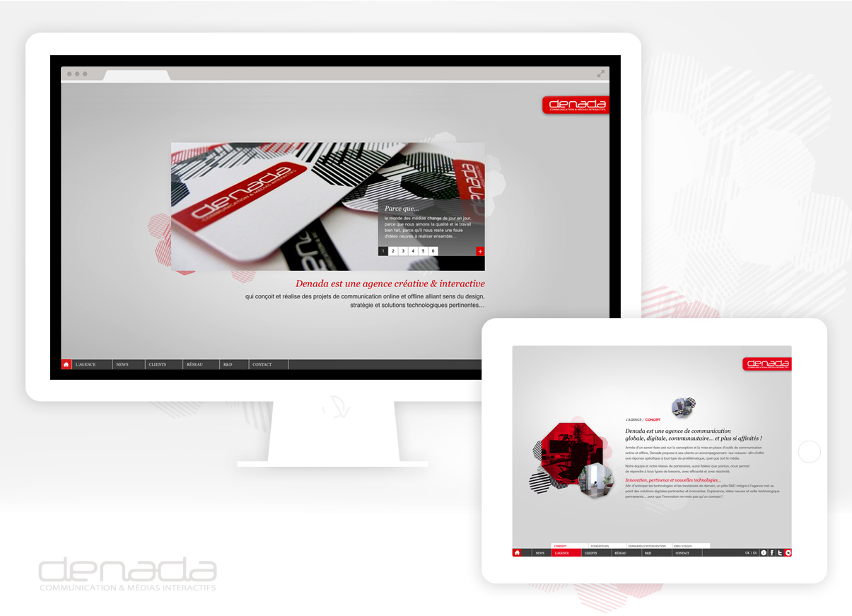 Site internet - Drupal - Direction de création - Web design - Homepage - Toulouse