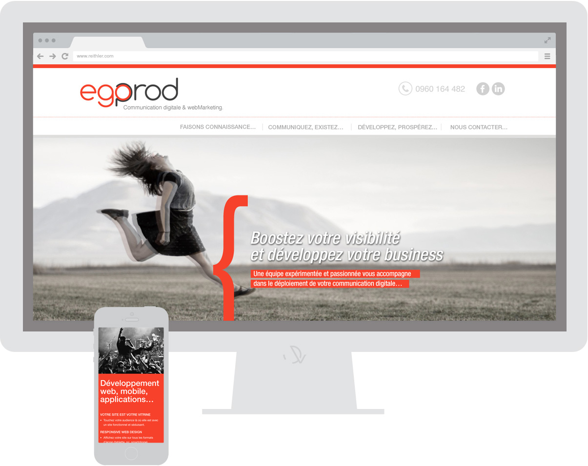 Egoprod - Site internet - homepage - © ovarma.com