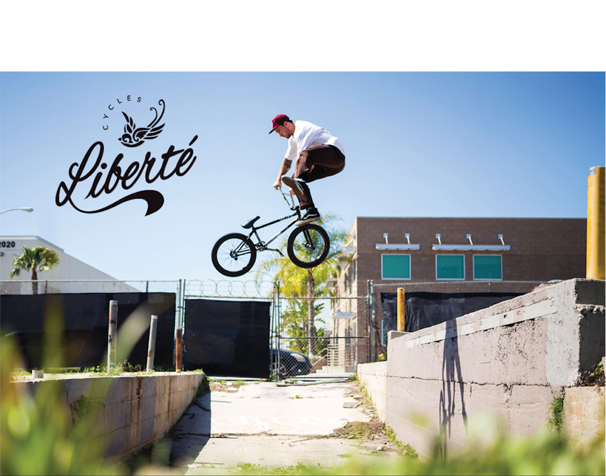 Liberté Cycles - Logo - Bmx - Wear © Olivier Varma