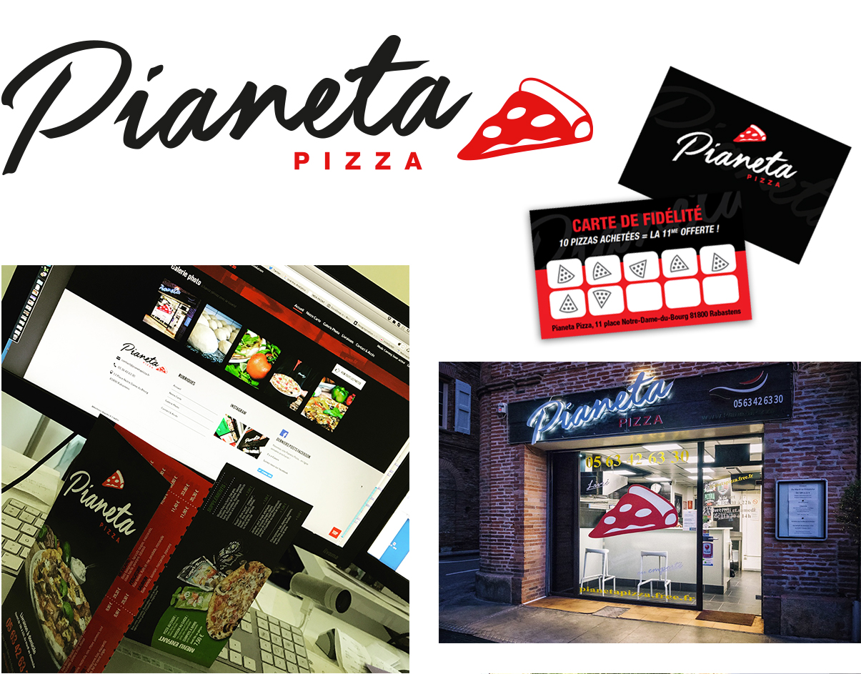 Logo Pianeta Pizza - © www.ovarma.com