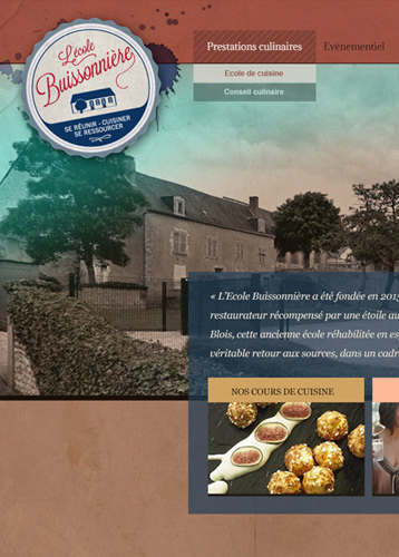L'école buissonnière, cours de cuisine à Blois