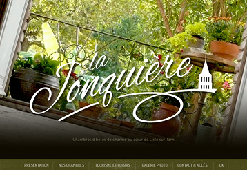 La Jonquière - Site internet - Tourisme - Tarn - Chambres d'hôtes - Gites de charme - Sud-Ouest - Toulouse