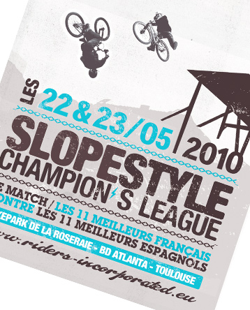 Projet, print, D.A, design graphique, affiche, sports extrêmes, association, VTT, BMX, riding, jam, © Olivier Varma - www.ovarma.com