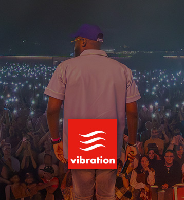 Vibration, radio, site internet, thumbnail - Design by Olivier Varma