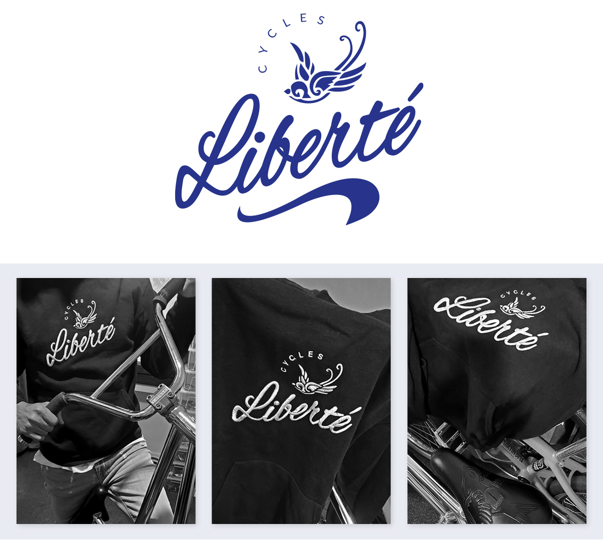 Liberté Cycles - Logo - Bmx - Wear © Olivier Varma