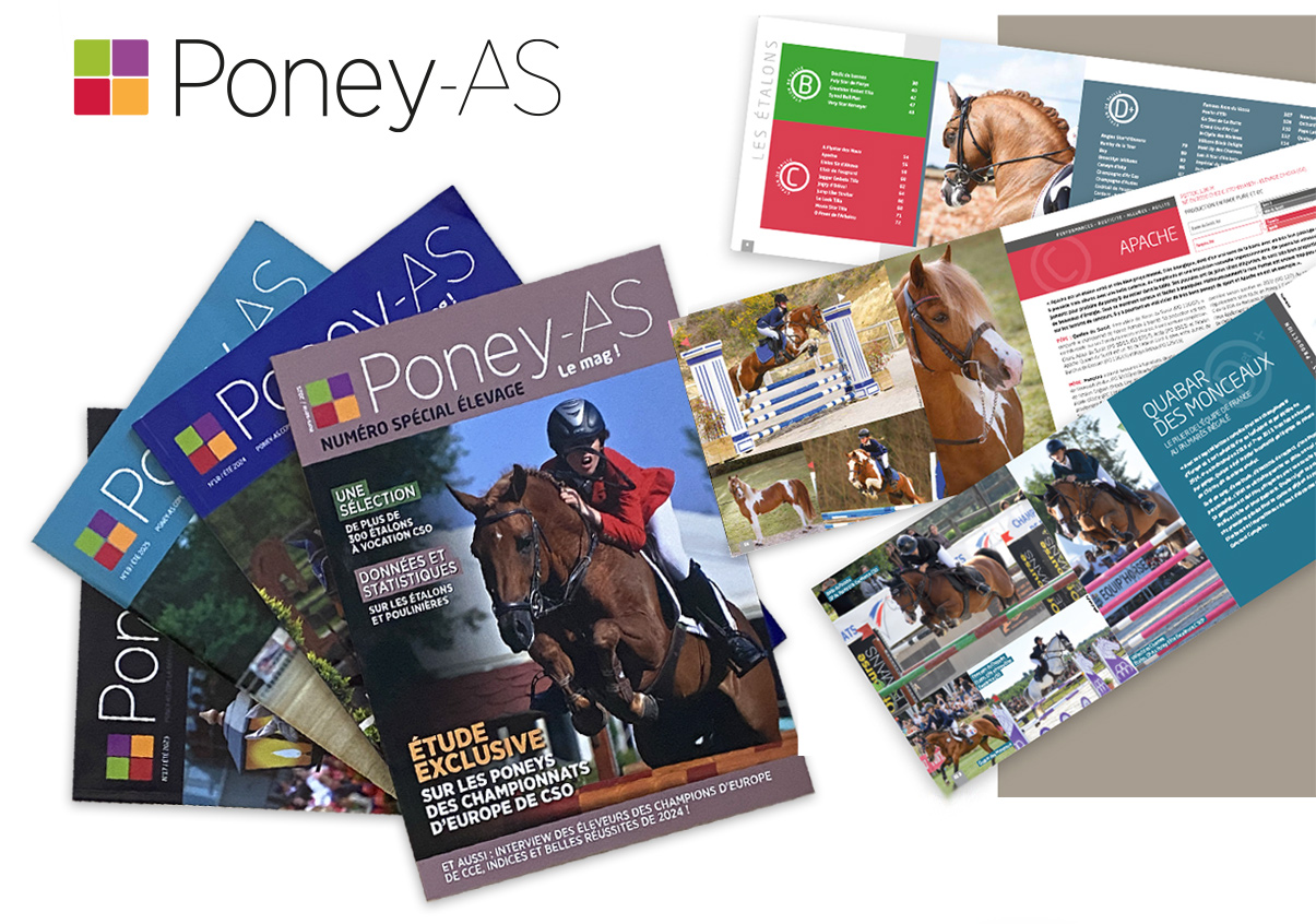 Poney As, direction artistique, Print, Magazines, catalogues, web design, © www.ovarma.com